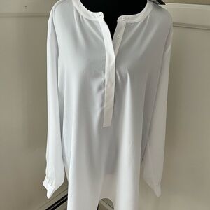 NYDJ Optic White Tunic NWT